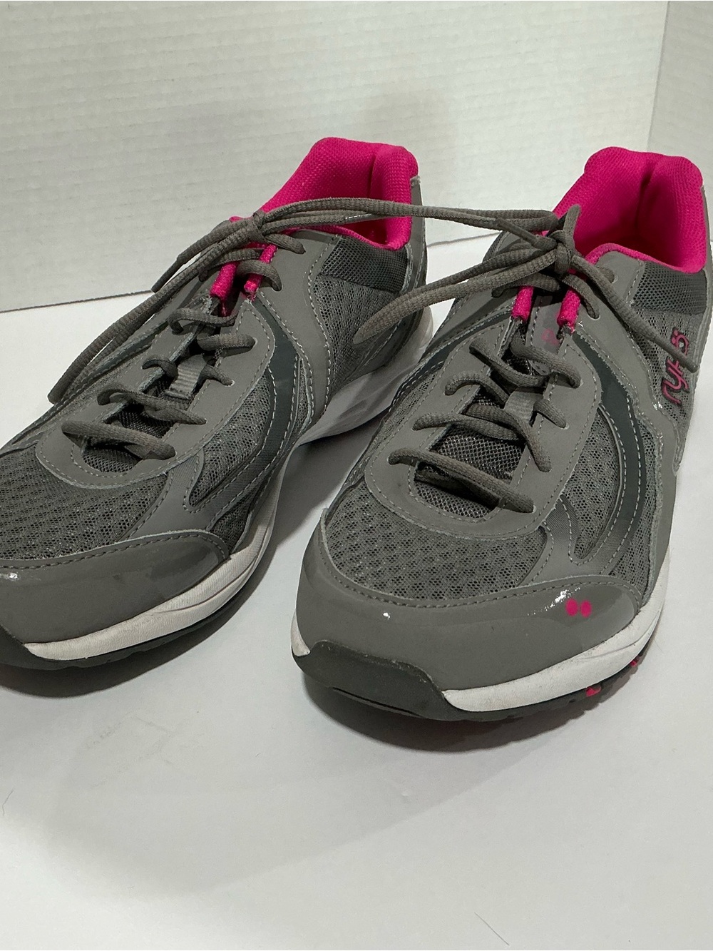 Ryka Gray and Fuchsia Women's Athletic Sneakers size 9W
